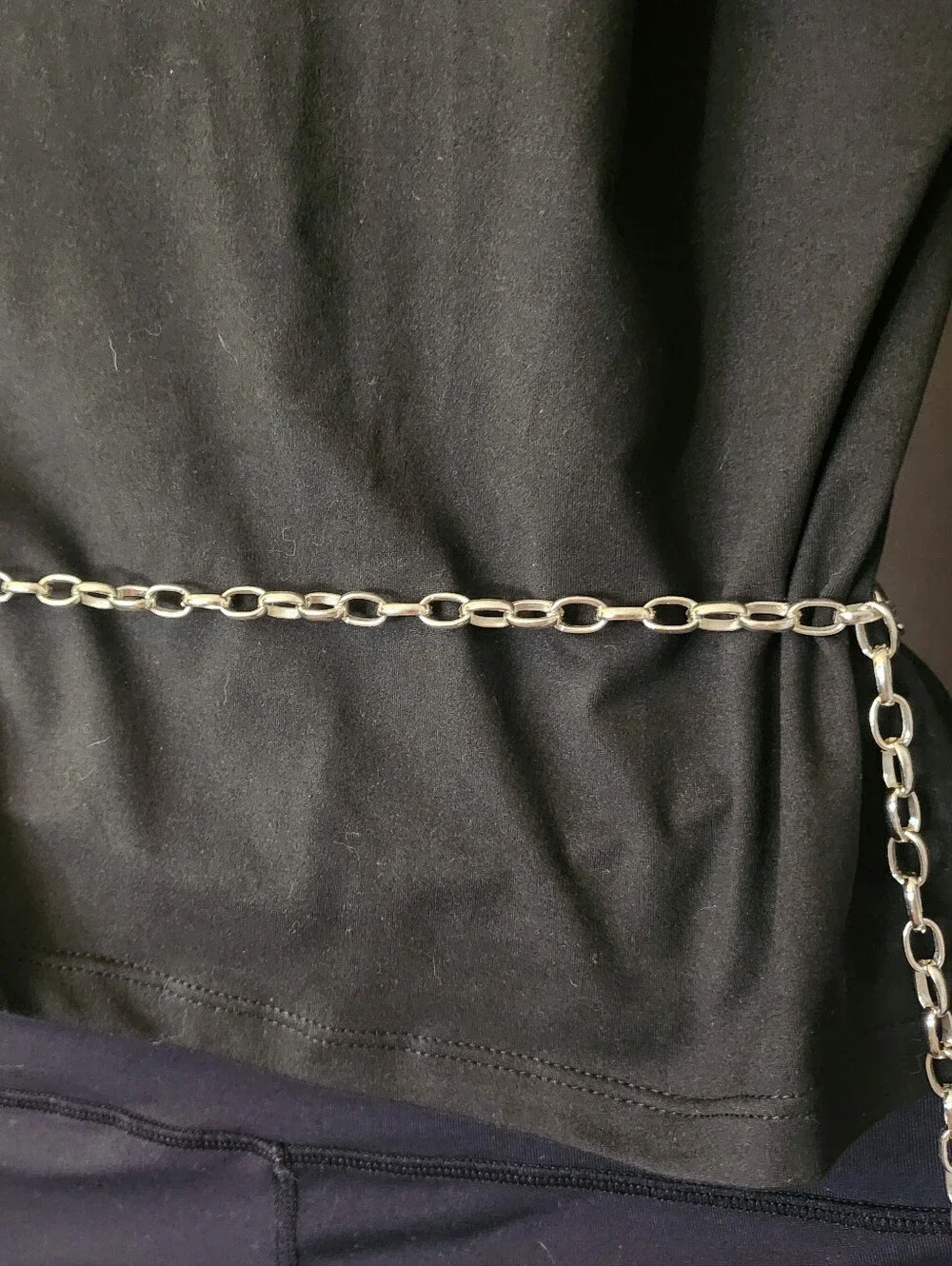 Chain Belt Moon And Stars Belt In Silver